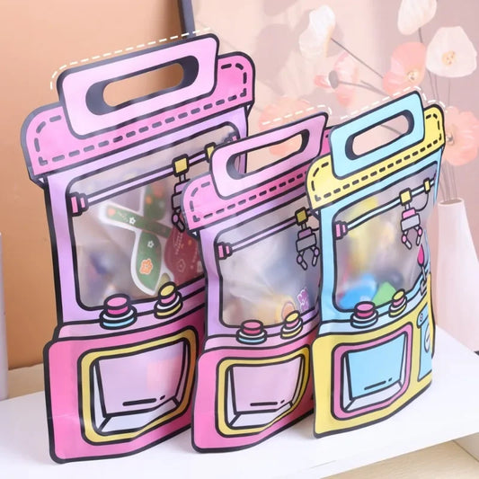 Bolsas de Empaque para Snacks – Diseño Máquina de Garras 🎁🍬