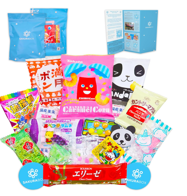 Caja Tematica Snacks "Sakura Box Japan x15"