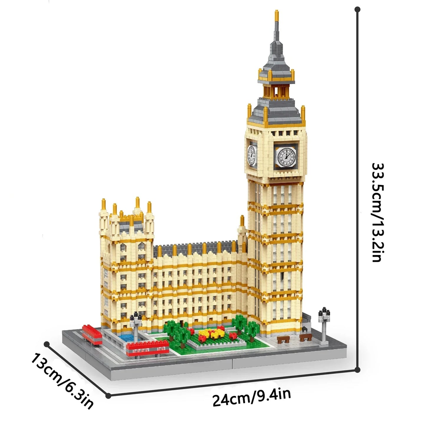 Mini Bloques de Construcción de la Torre Eiffel y escenarios de Francia 🏗️
