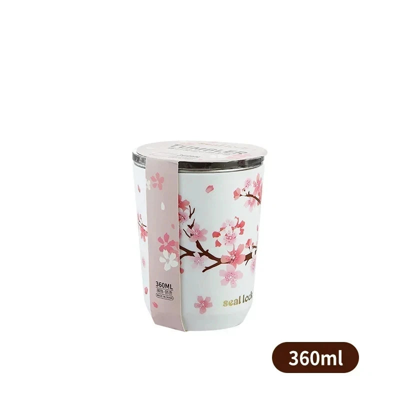 Termo Sakura en Acero Inoxidable 🌸☕