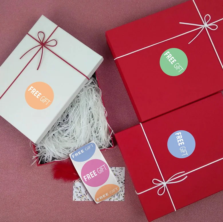 Stickers "Regalo Gratis - Free Gifts"