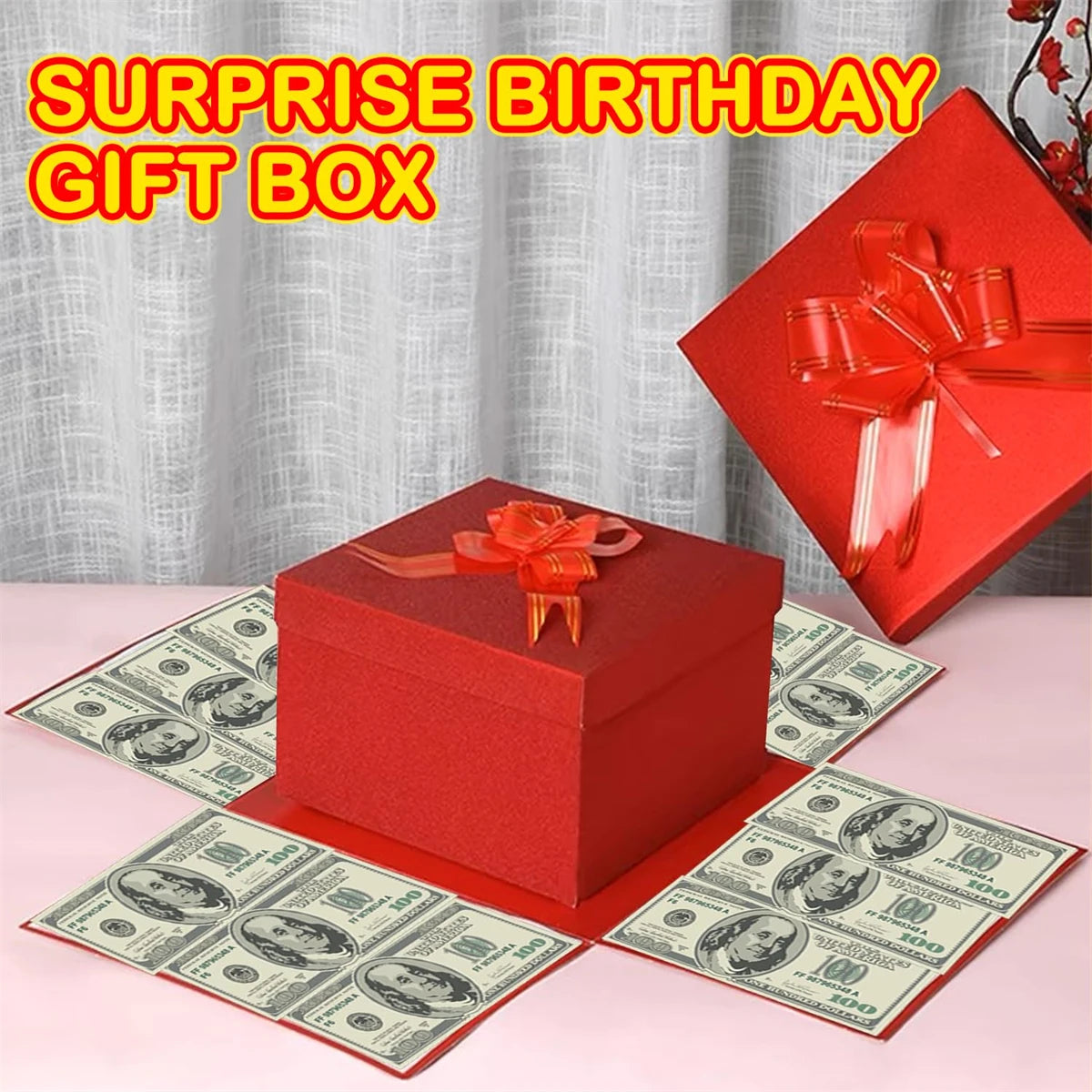 Caja Explosiva de Regalo DIY - 5 Capas de Creatividad