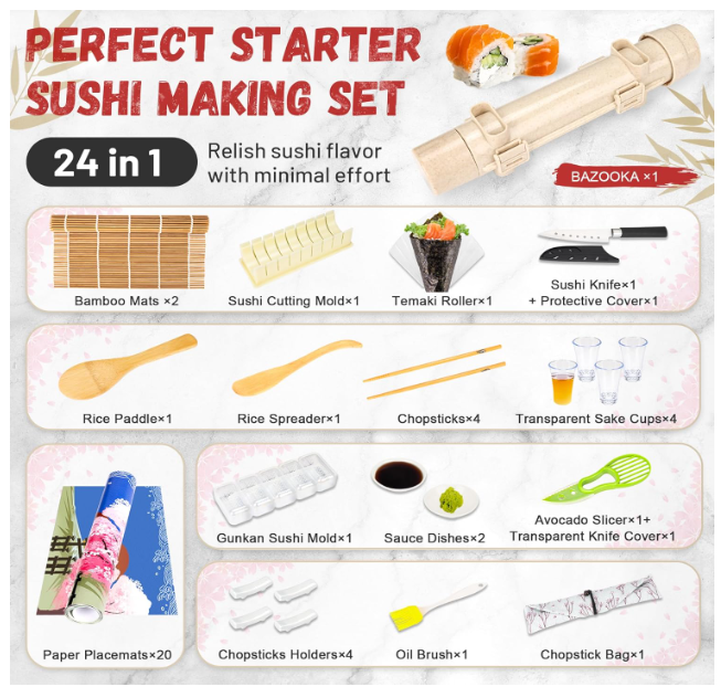 Caja Tematica "Sushi Time"