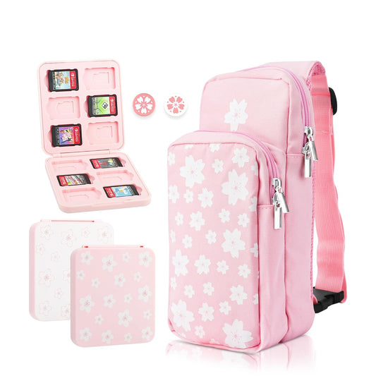 Bolso de viaje Para tu Nintendo Switch 🎮🌸 - Sakura