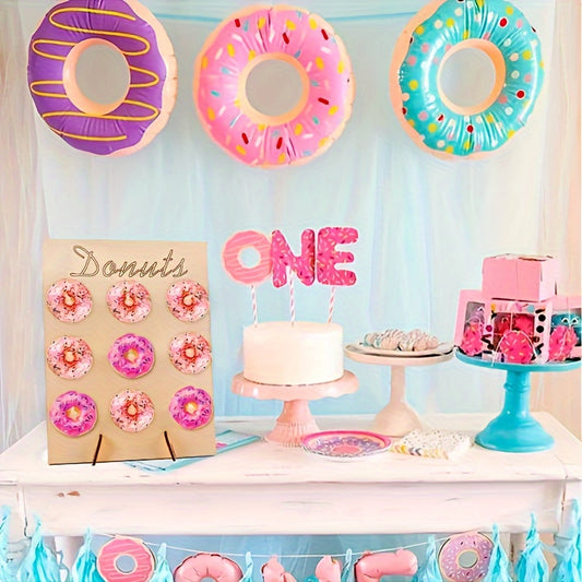🍩Exhibidores tipo pared "Donut Wall" - Madera
