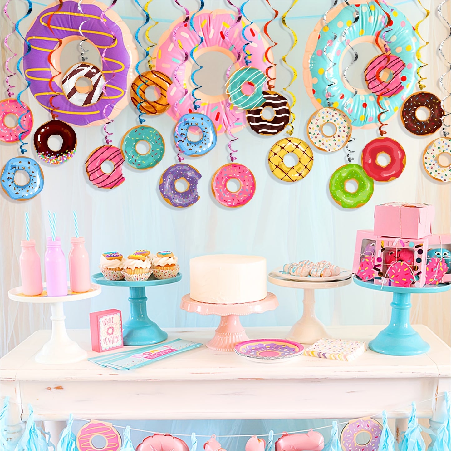 Set Colgante con Espirales y Banners 🍩