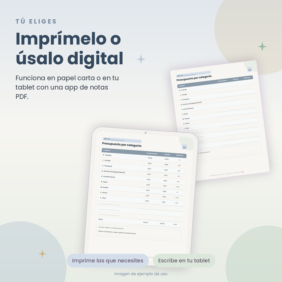 Planificador Financiero | Organiza tu Dinero, Ahorra y Cumple tus Metas PDF
