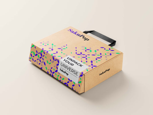 Caja Carton Corrugado Marron Sakupop 📦✨