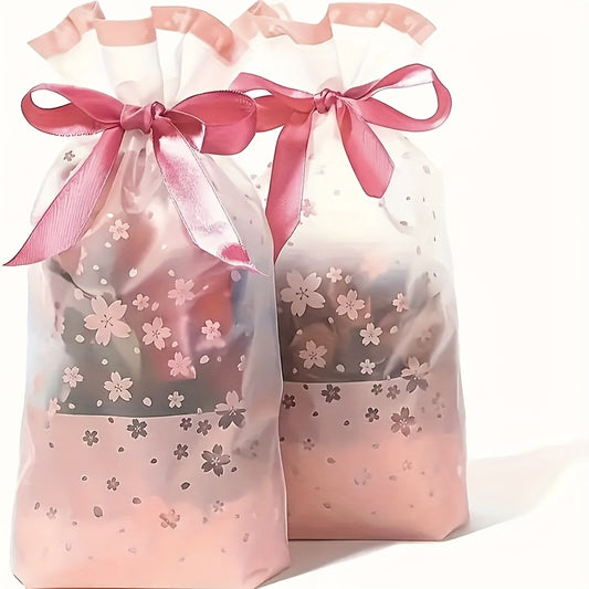 🎁 Set de 50 Bolsitas Sakura con Cordón