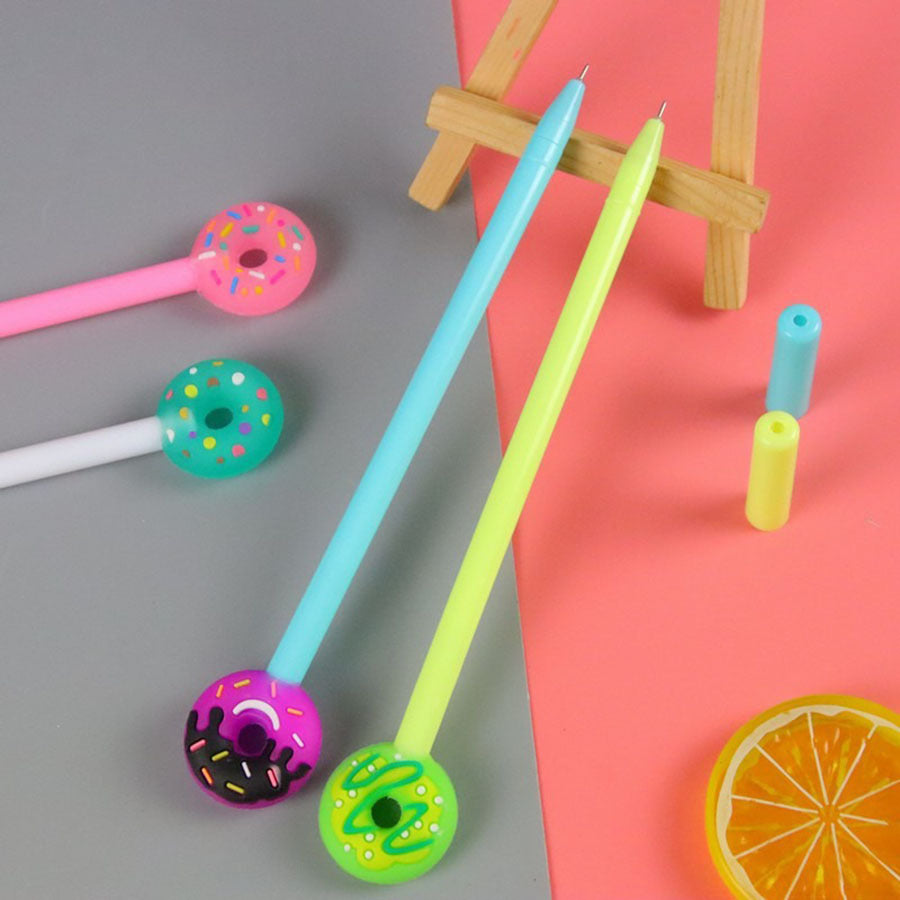 🍩 4 Lapiceros “Donut Gel Pop”