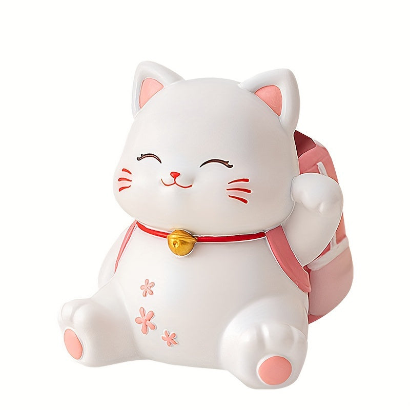 Organizador de Escritorio Gato Kawaii 🐈🌸