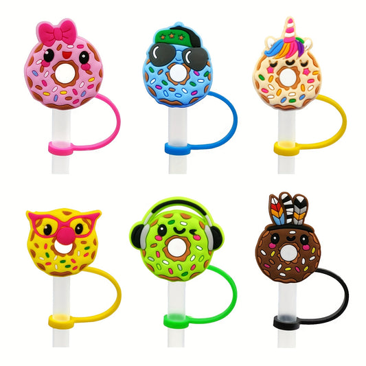 Protector de Pajitas/sorbetes "Donuts" 🥤