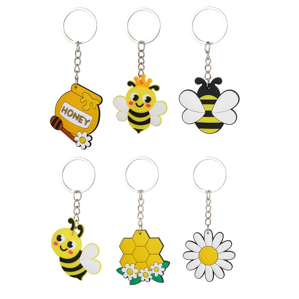 🐝Recuerdos "Bee Party Fun" - Set de 36 Llaveros con Diseño de Abeja