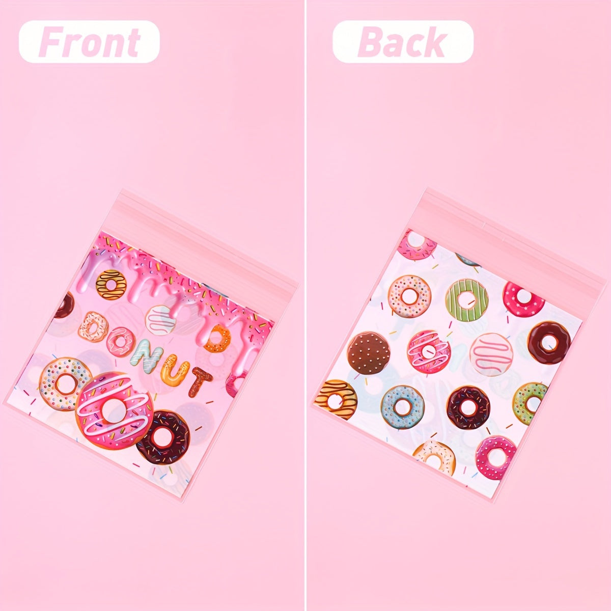 🍩 50 Bolsitas “Donut Seal”