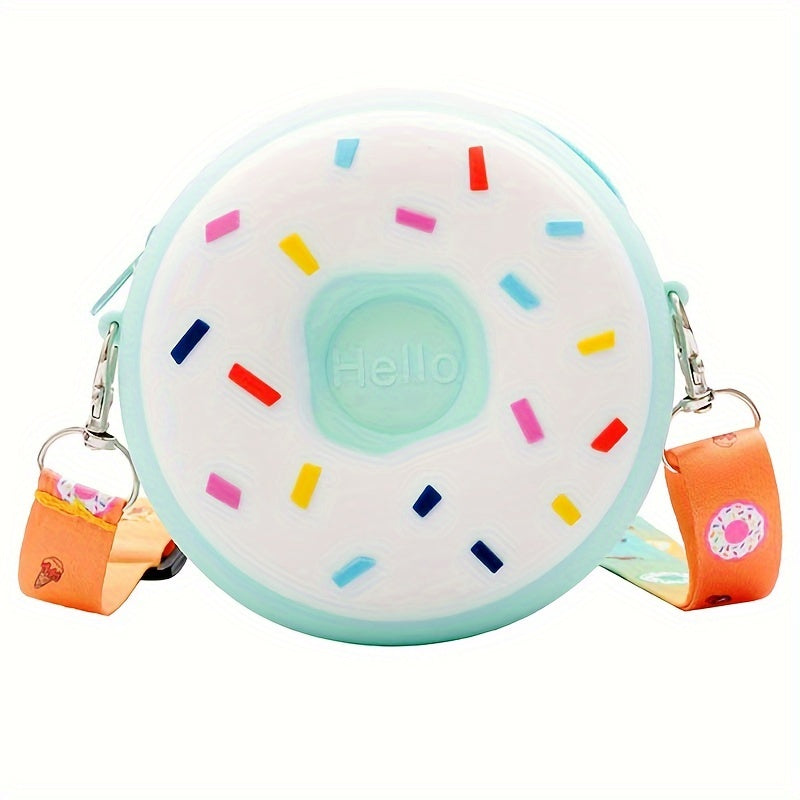 🍩Set de 4 Bolsos de Silicona “Donut Crossbody Mini”