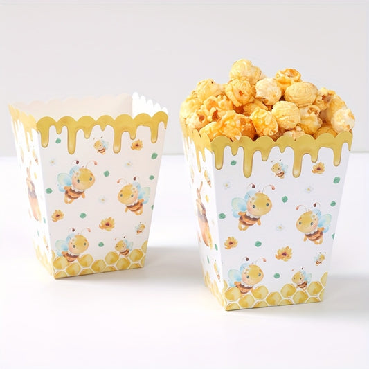 Cajas para golosinas “Bee Party” (x10)