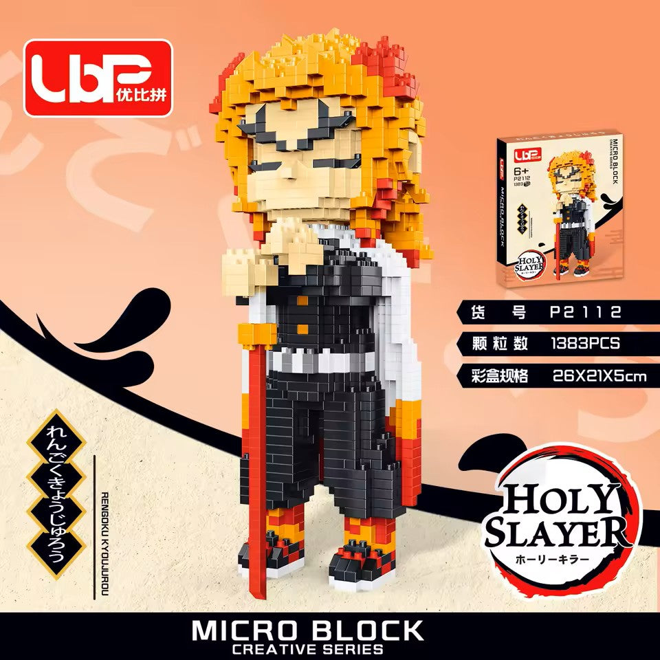 Bloques de Construcción de Demon Slayer – Fans del Anime 🔥⚔️