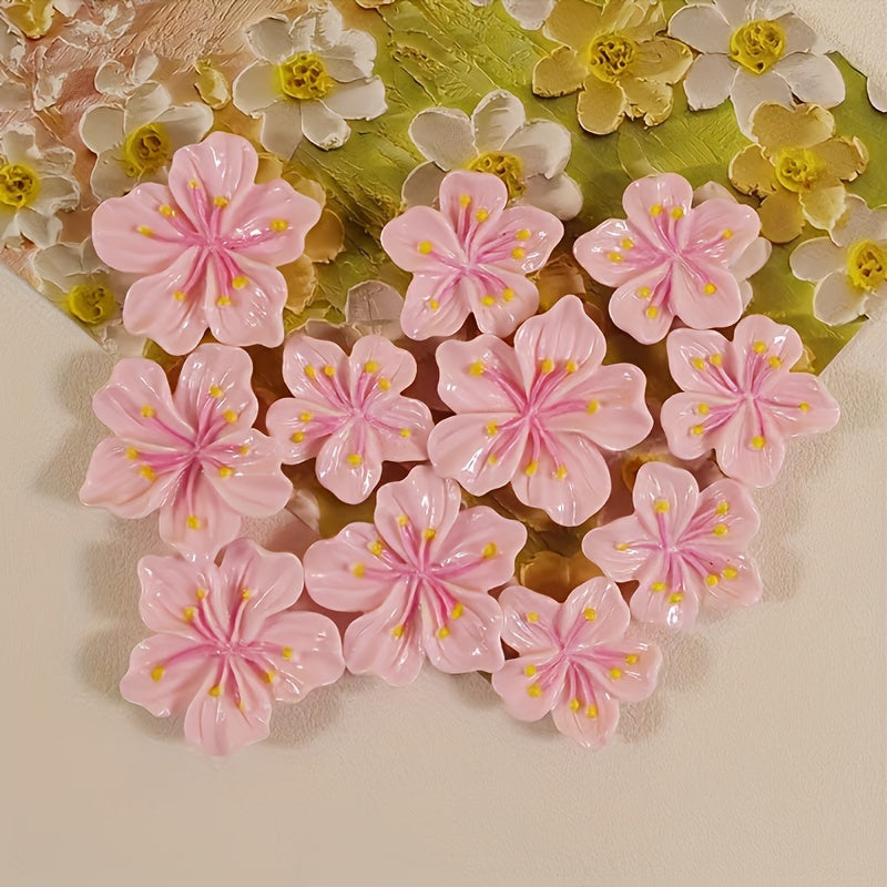 Imanes para nevera flor de Sakura - Rosa 12 Pcs