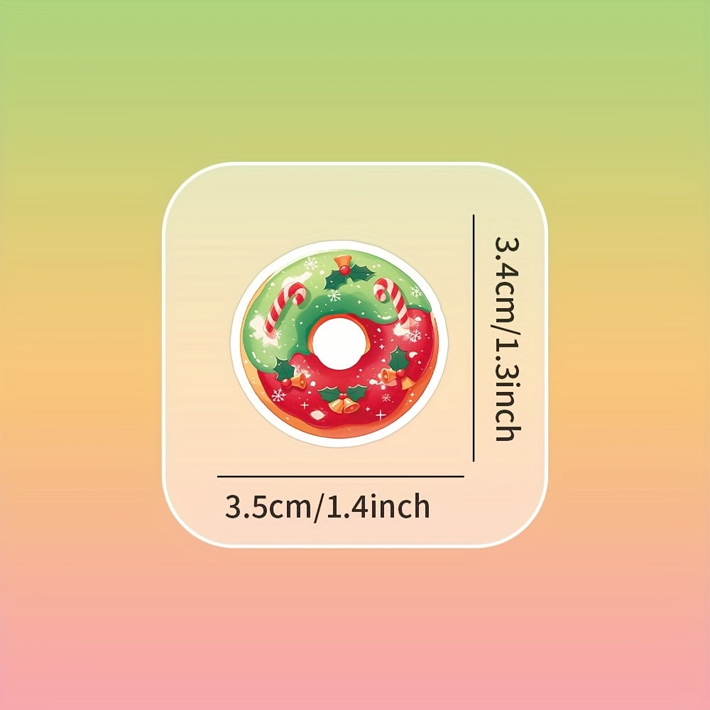 🍩 Stickers “Donut Pop” – Set de 80 Calcomanías Reutilizables