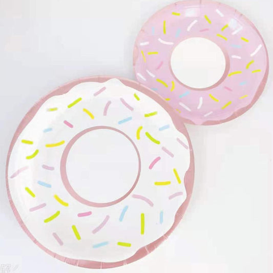 Set “Donut Party” Desechable para 25 Personas 🍩🍽️