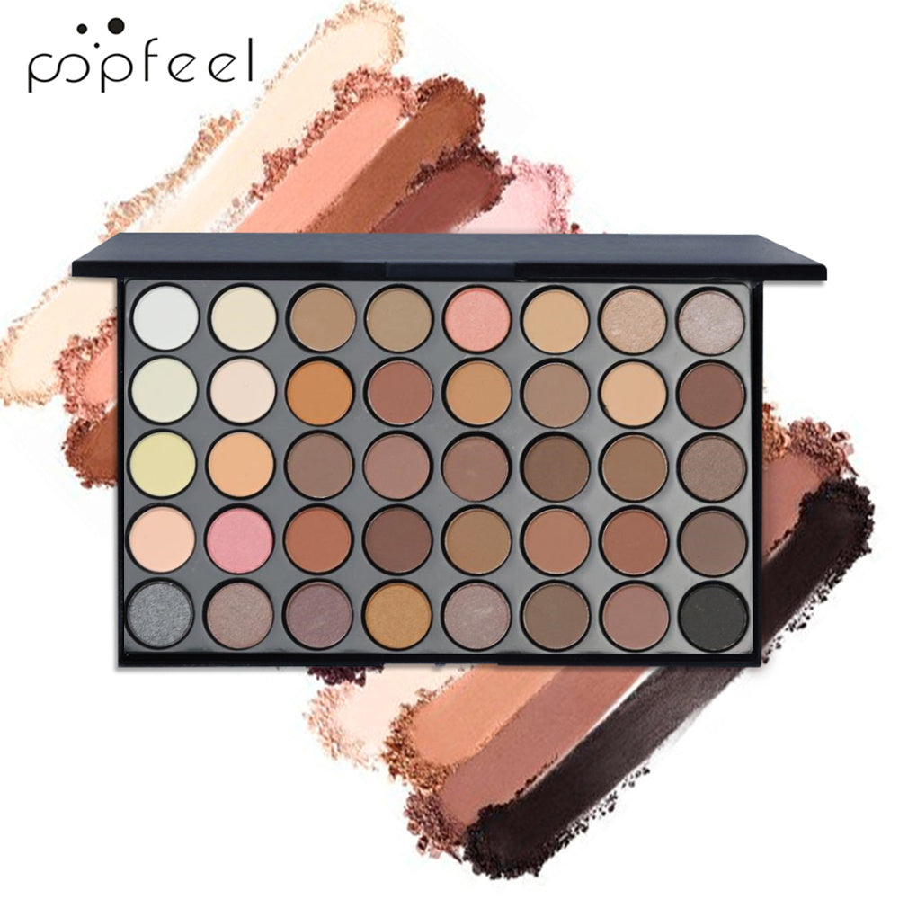 Paleta de Sombras 40 Colores 🎨🟥🟧🟨🟩🟦🟫⬛
