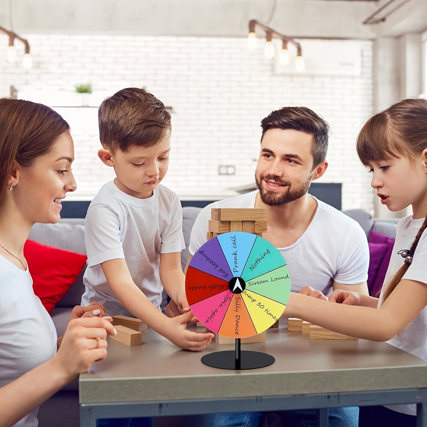 Ruleta de Mesa 8” - Juegos para Fiestas