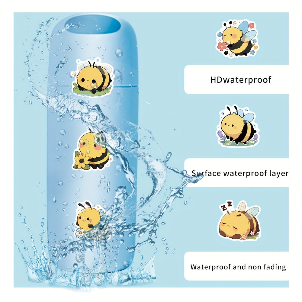 Set de 55 Stickers de Abejitas 🐝