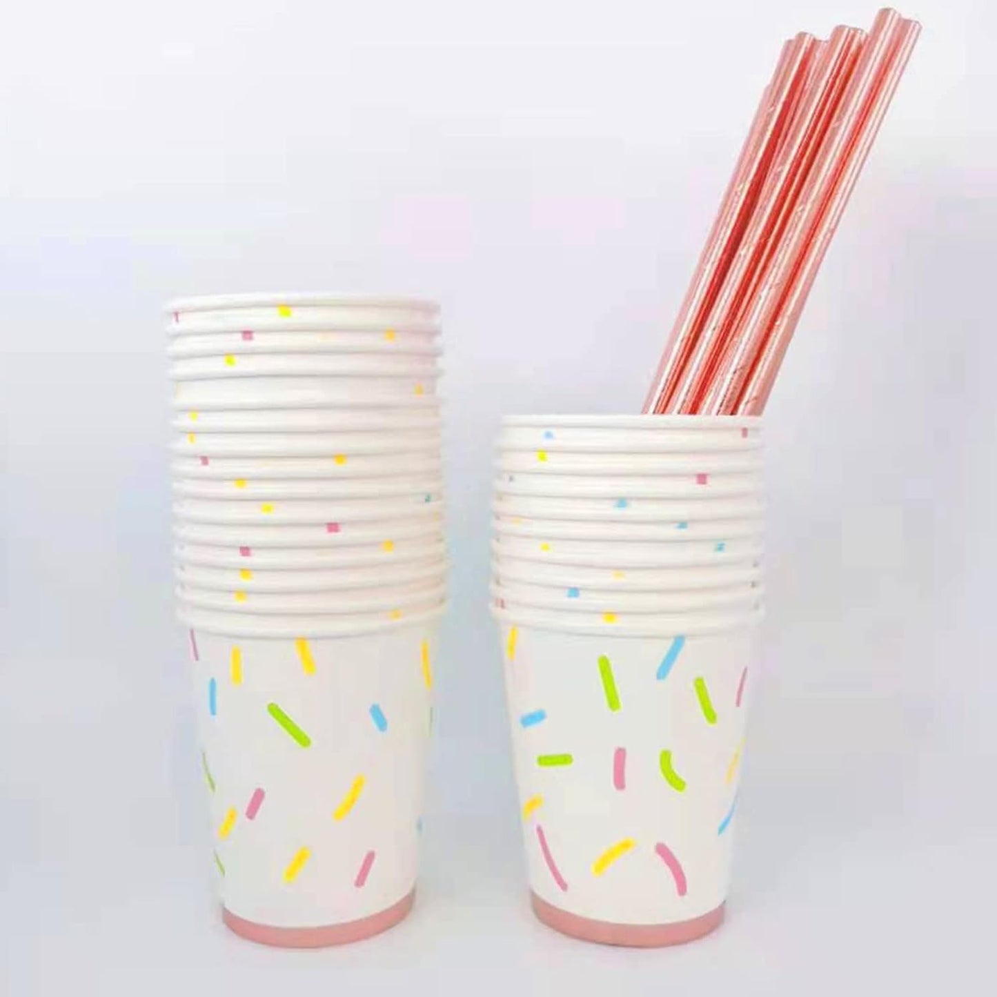 Set “Donut Party” Desechable para 25 Personas 🍩🍽️