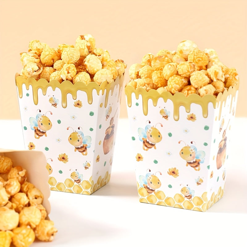 Cajas para golosinas “Bee Party” (x10)