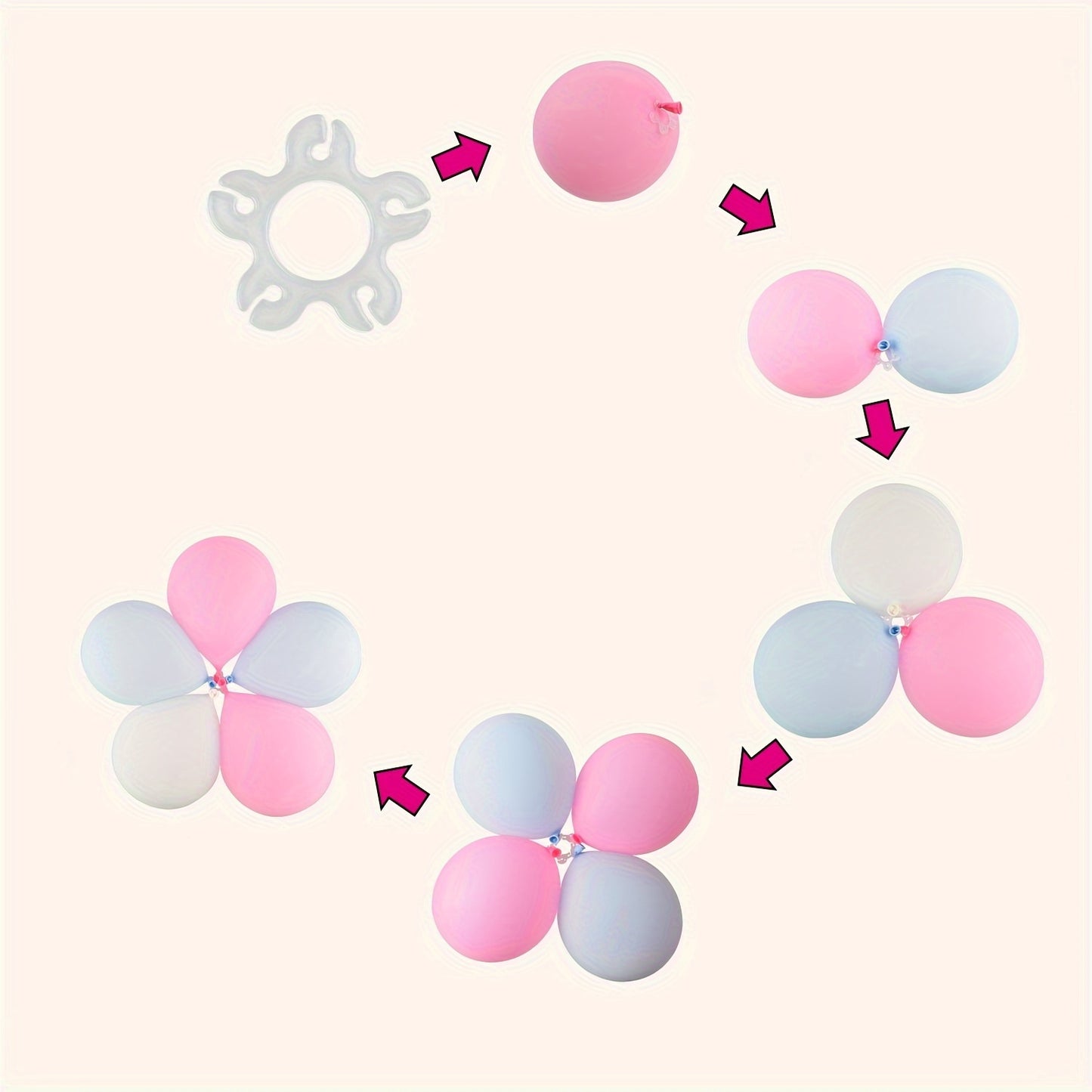 Clips Plum Accesorios para Arcos de Globos – SakuPop