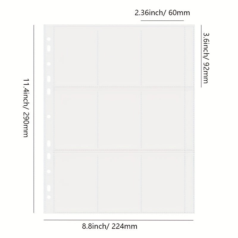 Protectores de Páginas 9 Bolsillos (10 / 30 unidades)