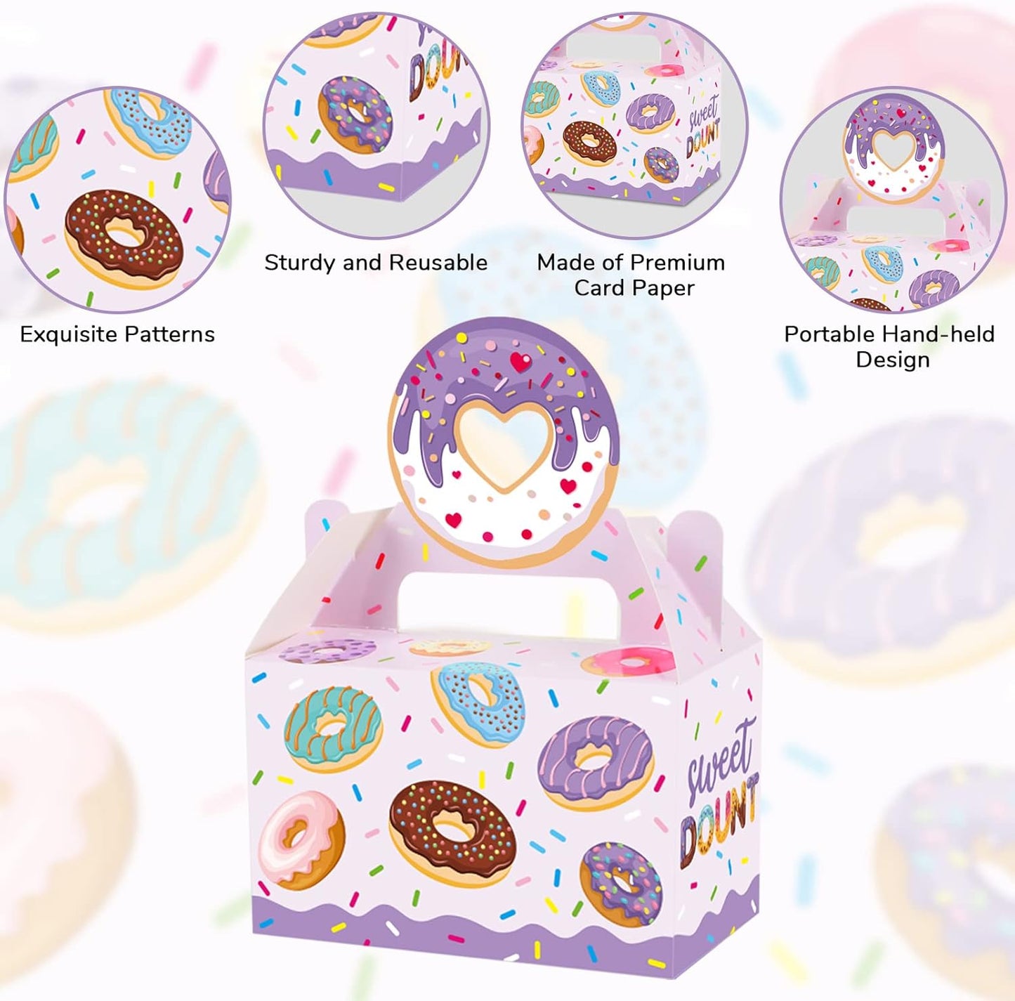Cajas para Dulces y Regalos - 🍩“Donut Party”