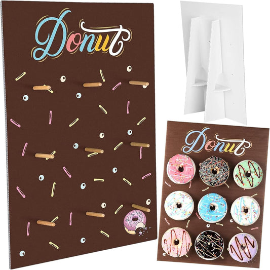 🍩 Exhibidores tipo pared “Donut Wall” simple