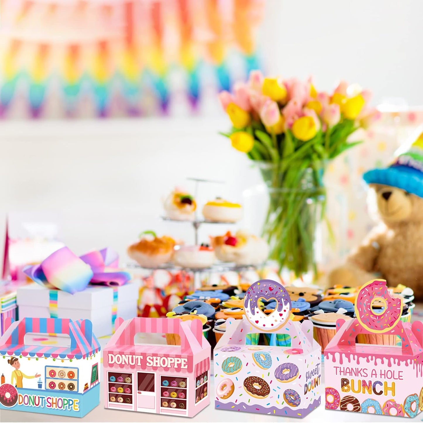 Cajas para Dulces y Regalos - 🍩“Donut Party”