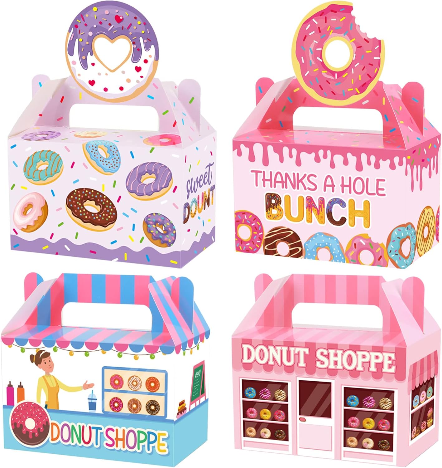 Cajas para Dulces y Regalos - 🍩“Donut Party”