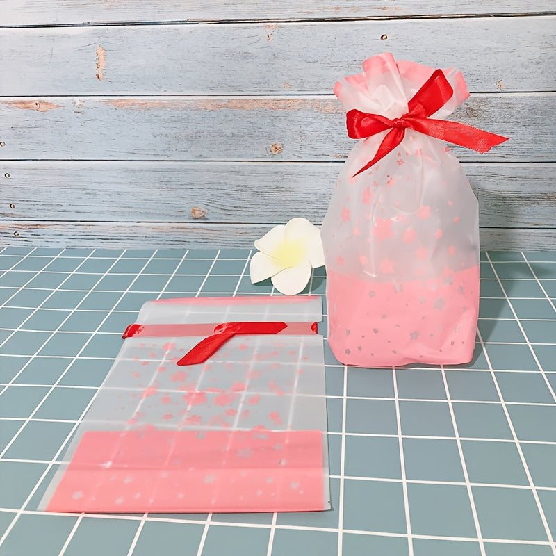 🎁 Set de 50 Bolsitas Sakura con Cordón