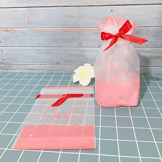 🎁 Set de 50 Bolsitas Sakura con Cordón