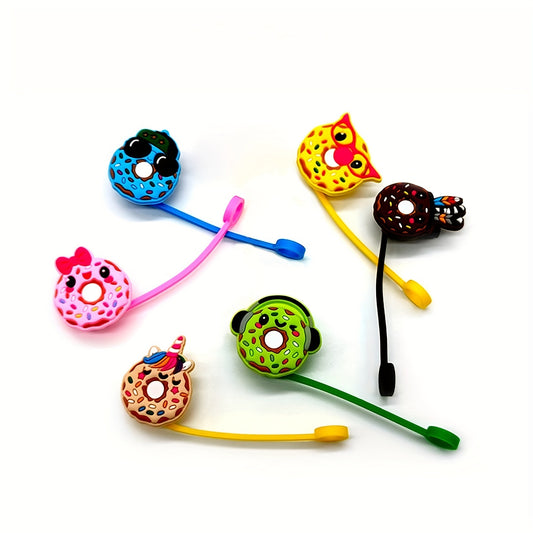 Protector de Pajitas/sorbetes "Donuts" 🥤