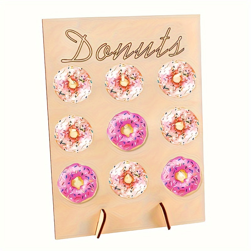 🍩Exhibidores tipo pared "Donut Wall" - Madera