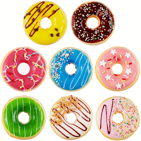 🍩 Set de 8 Donas para Decoración
