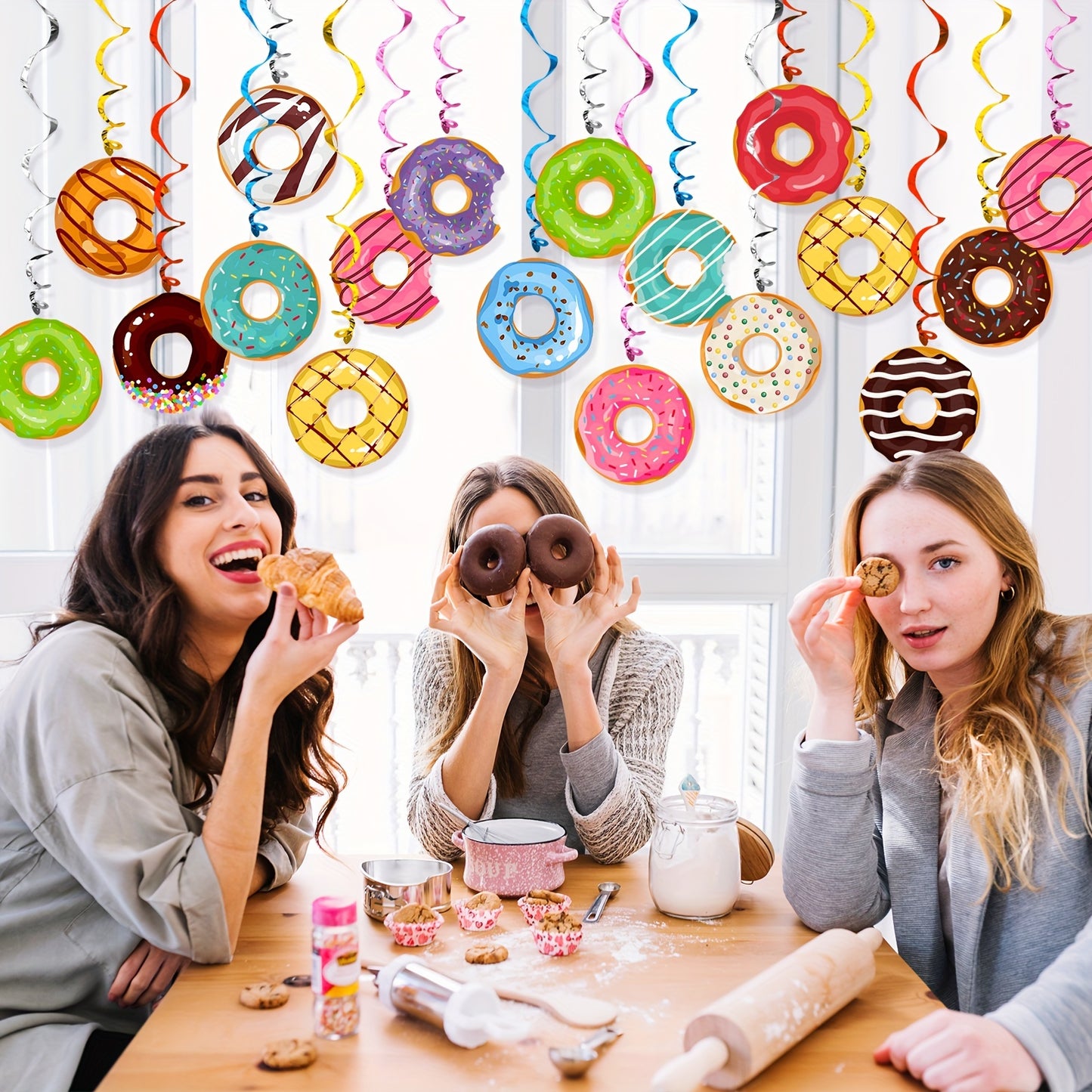 Set Colgante con Espirales y Banners 🍩