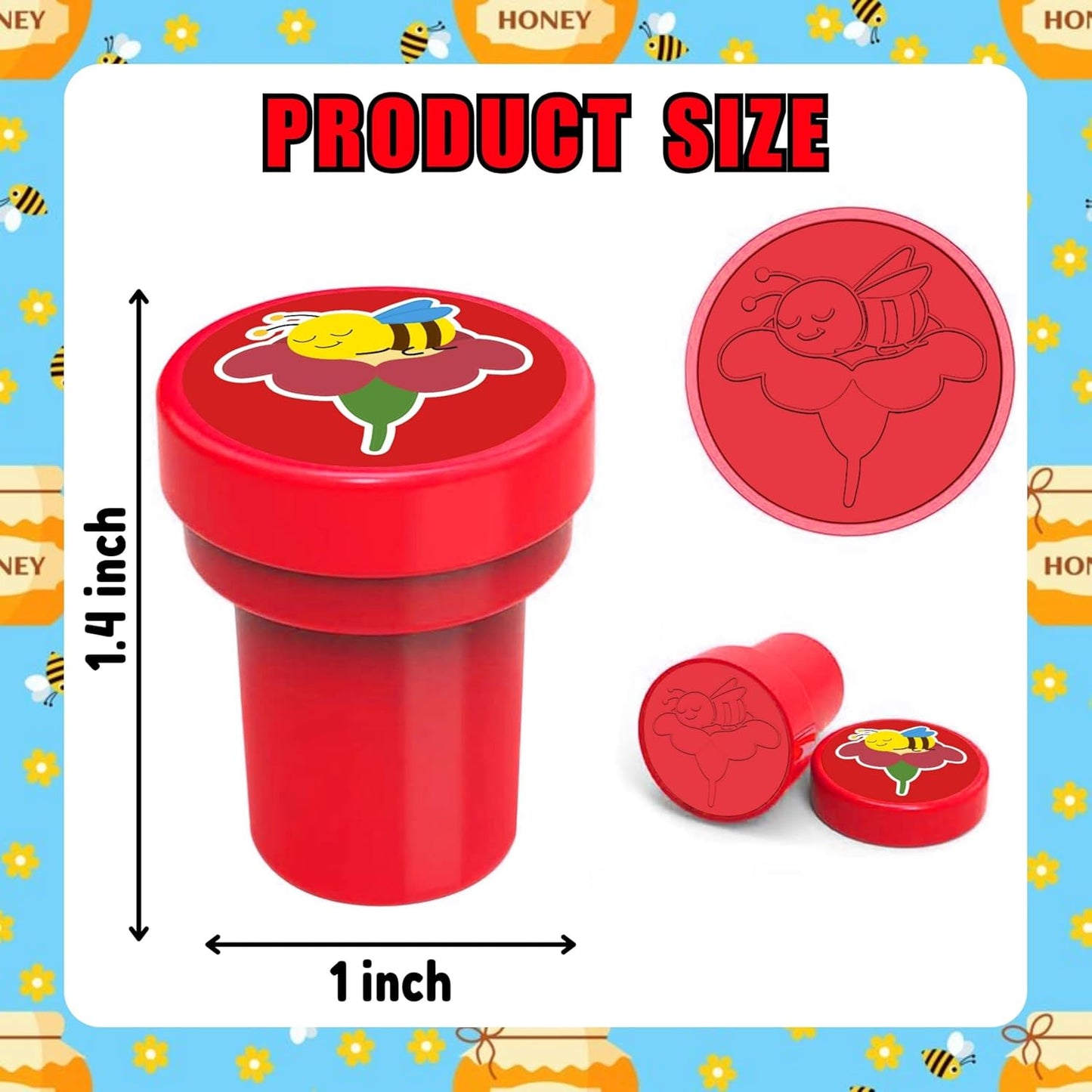 🐝 Recuerdos “Bee Party Fun” – Set de 36 Piezas