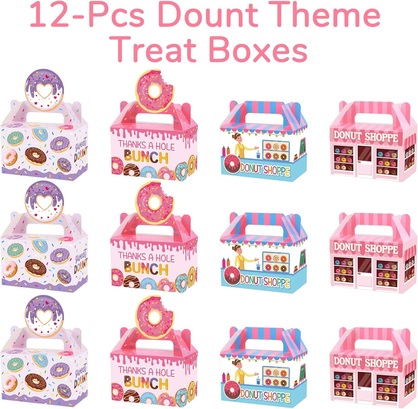 Cajas para Dulces y Regalos - 🍩“Donut Party”