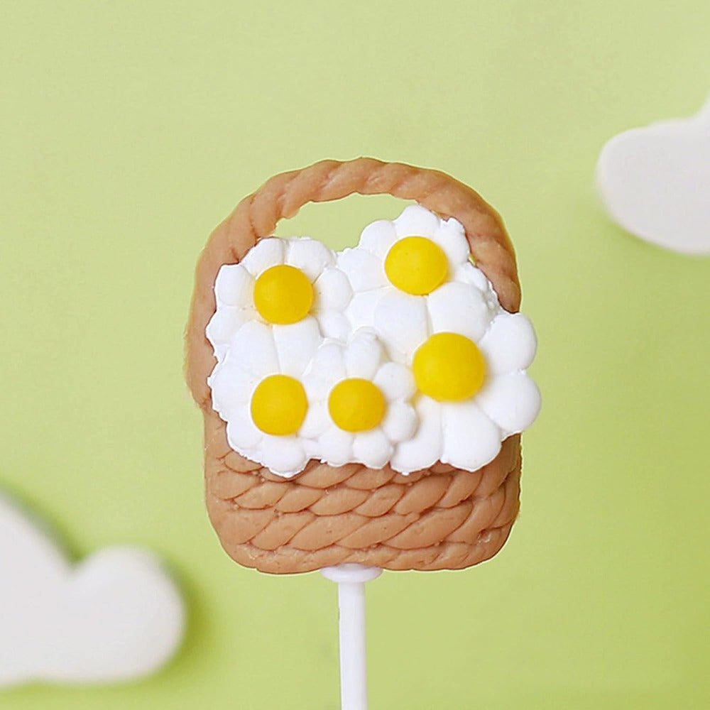 🐝🎂 Decoración “Bee Party” – Set de 11 Figuras 3D para Pastel