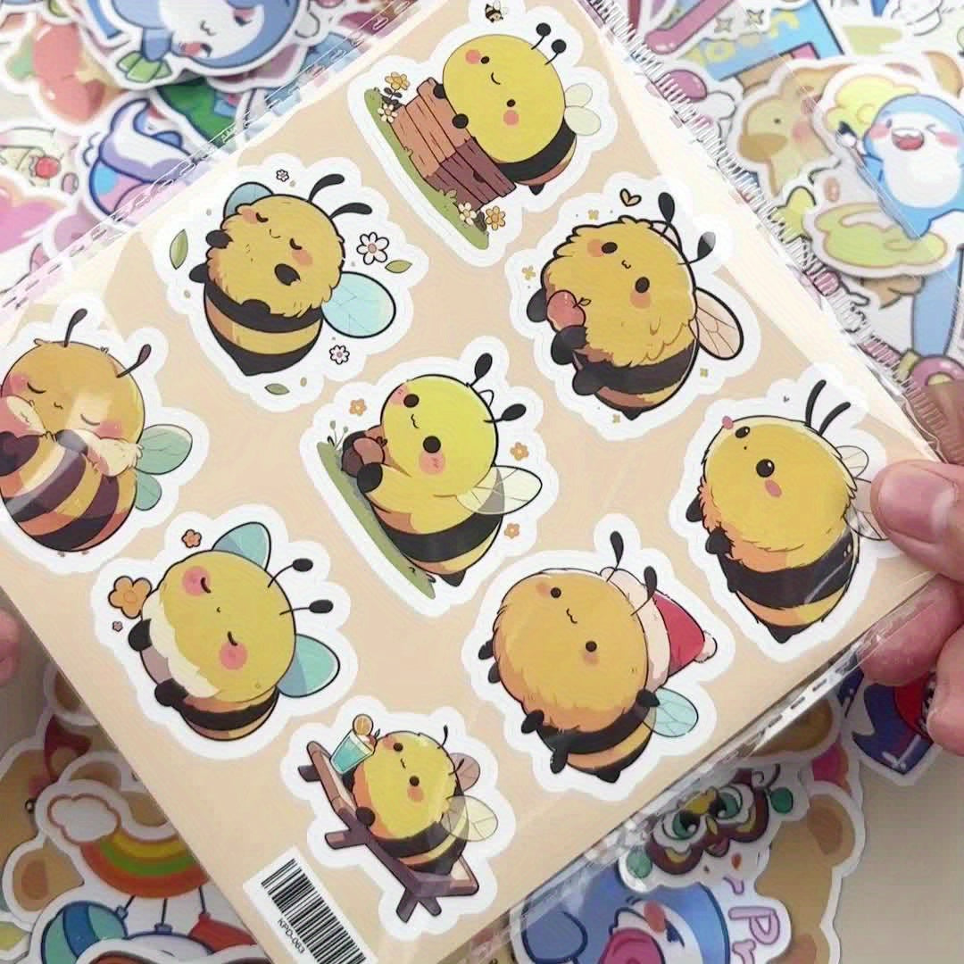 Set de 55 Stickers de Abejitas 🐝