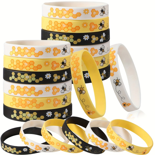 Set de Pulseras “Bee Party” 🐝🟡⚫