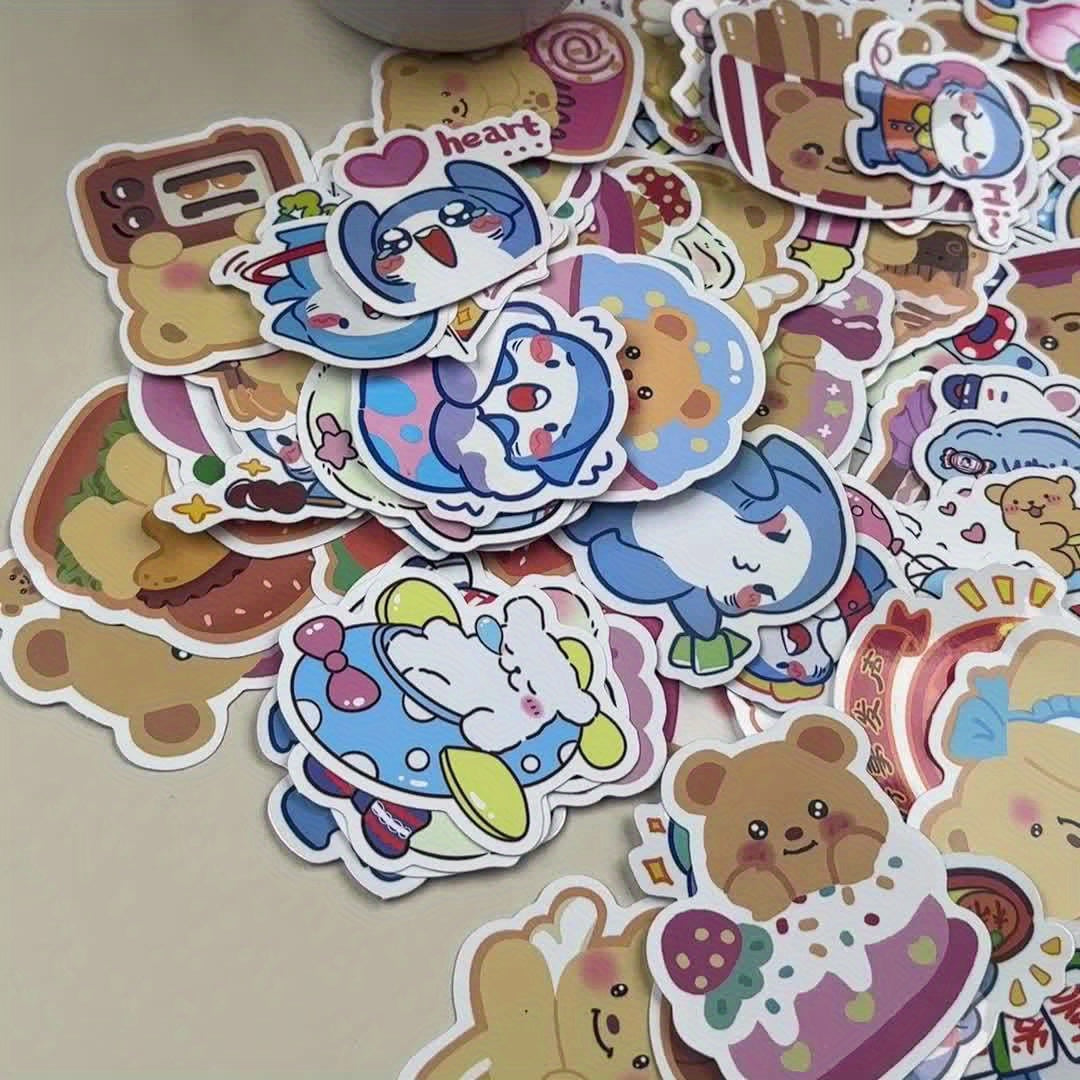 🍩 Stickers “Donut Pop” – Set de 80 Calcomanías Reutilizables