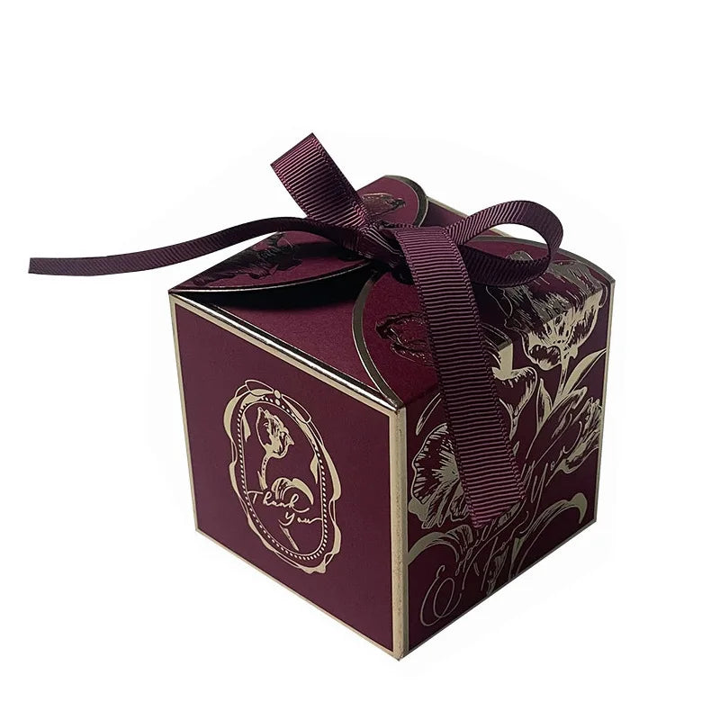 Cajas de Dulces Doradas de Lujo