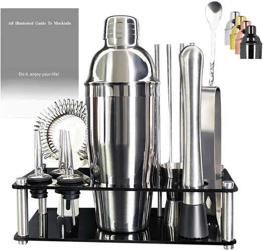 Bartender Kit de 13 Piezas – Set de Coctelería Profesional