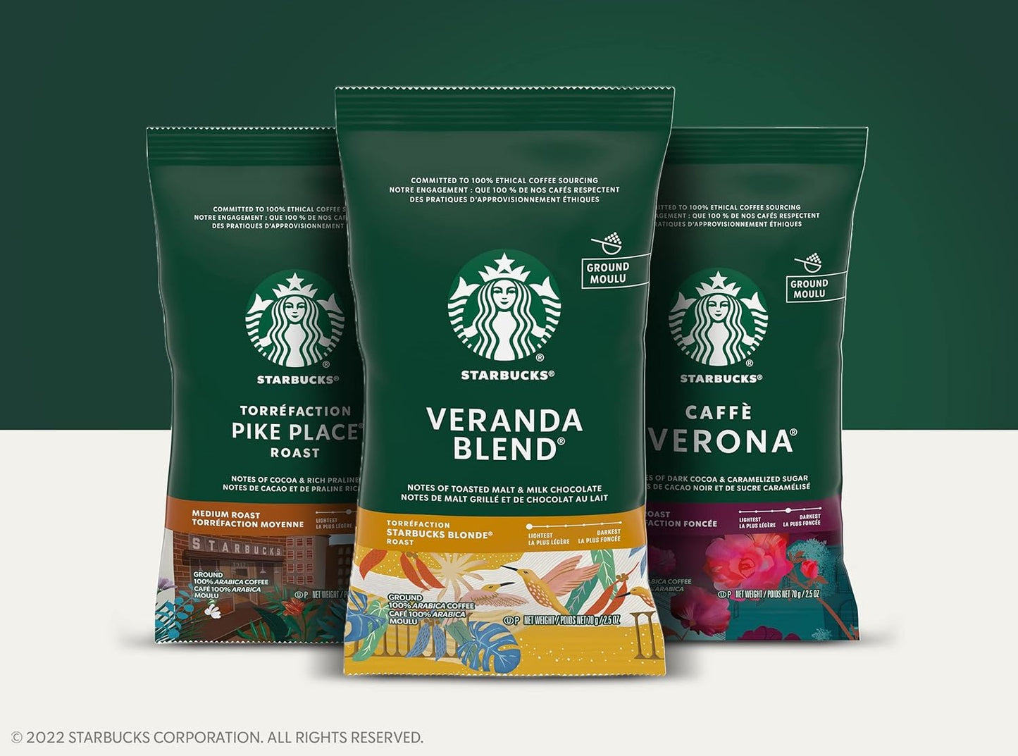 Starbucks café molido ( 1 unidad)